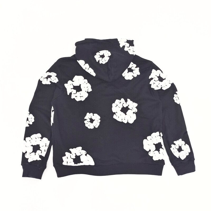 The Cotton Wreath Black Hoodie