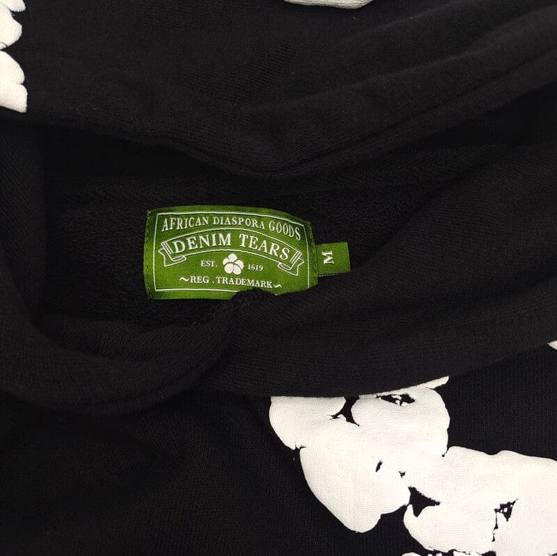 The Cotton Wreath Black Hoodie