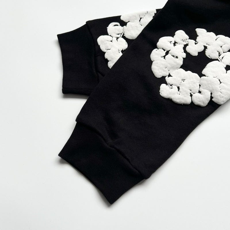 The Cotton Wreath Black Hoodie